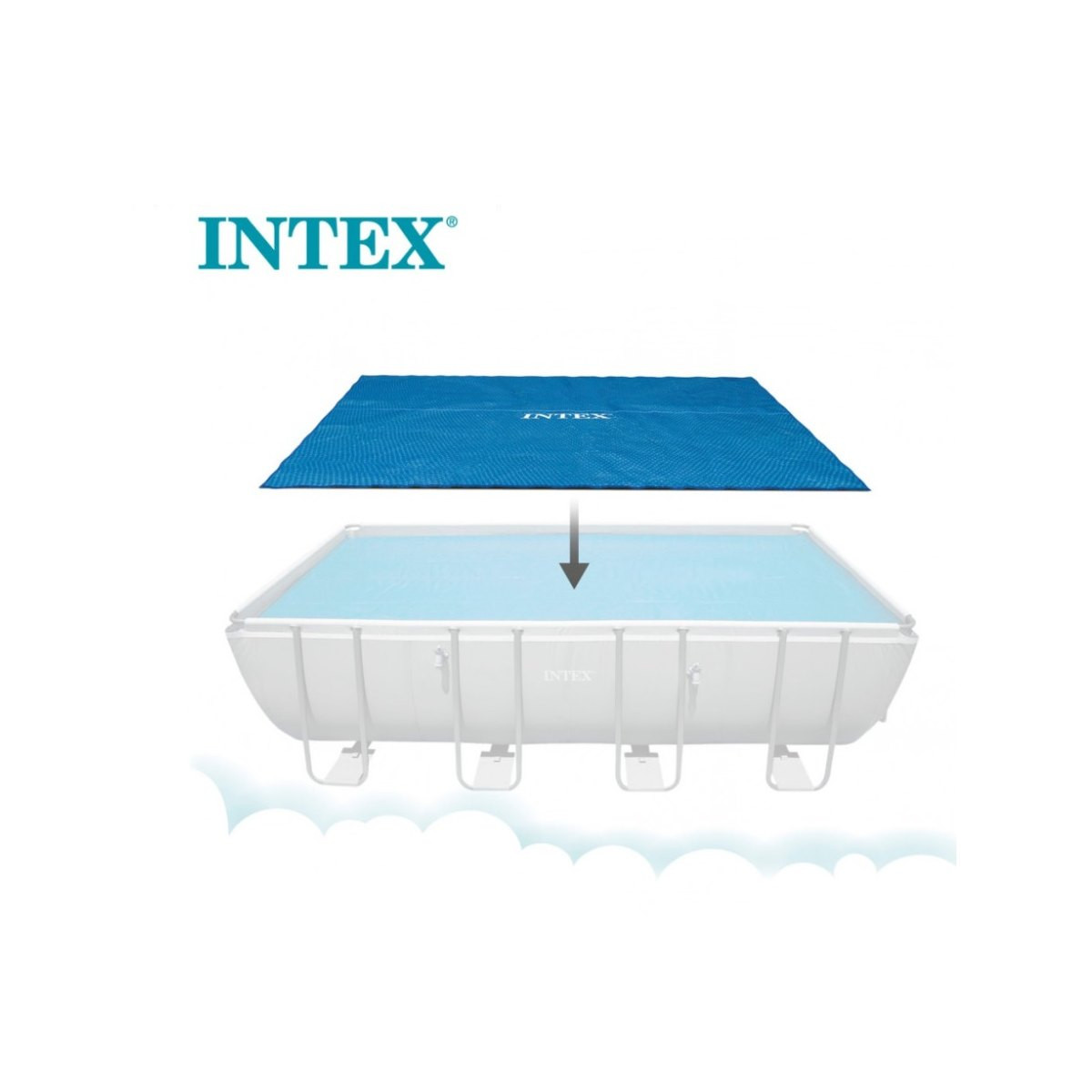 Intex 28028 Solárna fólia na bazén 4m x 2m