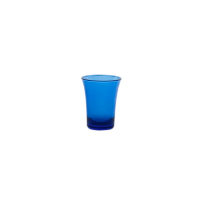 Plastový štamperlík Shot modrý 2,5 cl