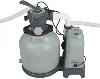 Intex Piesková flitrácia 6m3/h & Salwater 