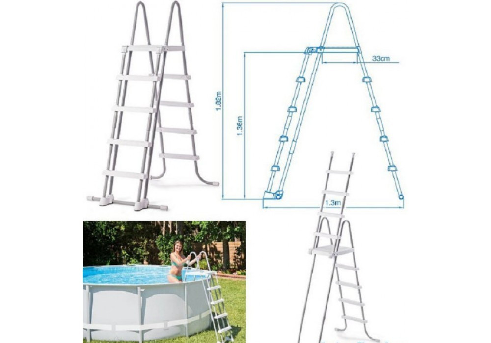 Intex Rebrík 132 cm