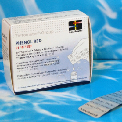 Náhradné tablety pH (PHENOL RED) 